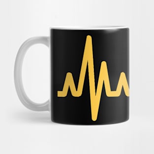 Pizza Heartbeat Mug